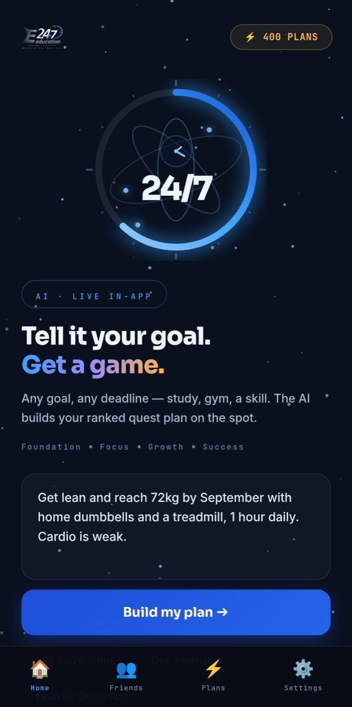 E247 — tell it your goal