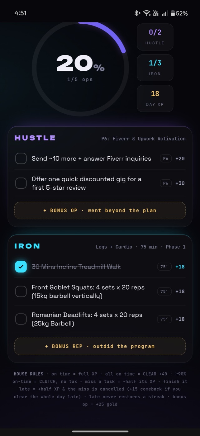 Naksh — daily missions